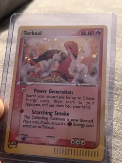 Pokemon TCG Torkoal EX Dragon 12/97 Holo Rare 2003 80 HP English - Image 2