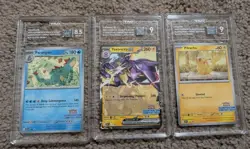 Pokemon Center Illustration Contest 2024 Stamped Tag Graded Set - Image 1