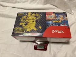 NEW 2-PACK Pokemon TCG Scarlet & Violet Surging Sparks | BOOSTER BUNDLE (Sealed) - Image 5