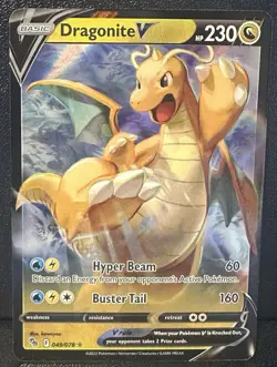 Dragonite V 049/078 Pokemon GO Pokemon Near Mint - Image 1