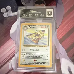 Pokemon TCG Pidgeot Jungle Error Holo Rare 8/64 PCG 8.5 - Image 1