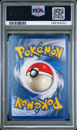 2002 POKEMON LEGENDARY COLLECITON #76 GASTLY-REVERSE FOIL PSA 8 - Image 2
