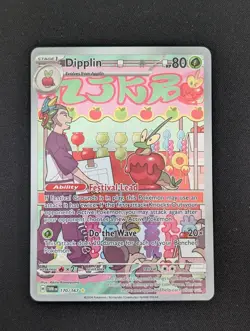 Dipplin 170/167 Illustration Rare Twilight Masquerade Pokemon NM - Image 1