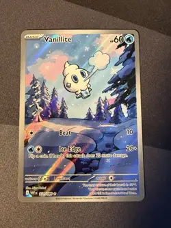 Vanillite 111/086 Pokemon TCG SV: White Flare NM - Image 1