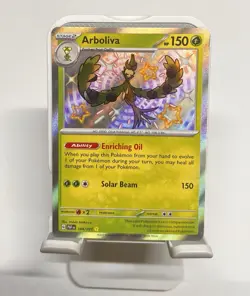 Pokemon Paldean Fates - Arbolvia Shiny Rare 104/091 - Image 1