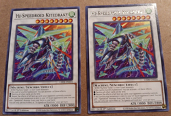 Hi-Speedroid Kitedrake | Yugioh! Synchro Storm LED8-EN018 x2 Rare 1st Edition - Image 1