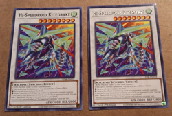 Hi-Speedroid Kitedrake | Yugioh! Synchro Storm LED8-EN018 x2 Rare 1st Edition - Image 2