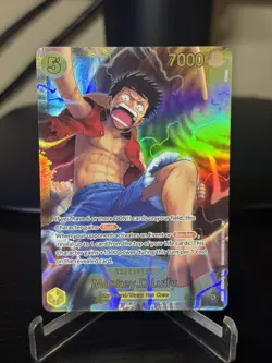 Monkey D Luffy OP15 SEC 119 Adventure On Kami’s Island ENGLISH Bell Luffy - Image 1