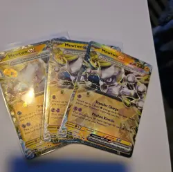 Mewtwo ex 058/182 Holo Paradox Rift Pokemon Card - Image 1