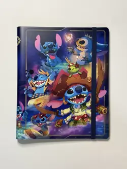 STITCH Card Binder Portfolio - Disney Lorcana TCG - Holds 252 Cards - Pokemon - Image 1