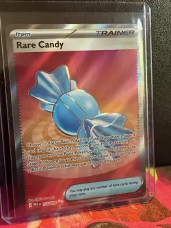 Pokemon TCG Mega Evolution Trainer Holo Card 175/132 Rare Candy - Image 1