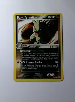 Dark Tyranitar 20/109 NON Holo Rare Ex Team Rocket Returns Pokemon Card - Image 1