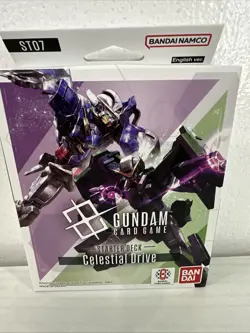 Gundam Card Game Celestial Drive Starter Deck (ST07) Sealed - Image 1
