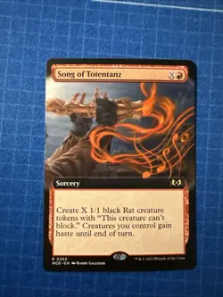 Song of Totentanz (Extended Art) Wilds of Eldraine Regular - Image 1