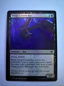 Deep-Cavern Bat The Lost Caverns of Ixalan Foil - Image 1
