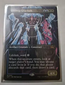 Mtg - Oildeep Gearhulk *Borderless* - Image 1