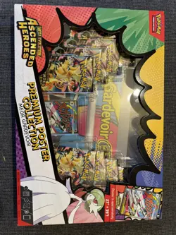 Pokemon Ascended Heroes Premium Poster Collection Mega Gardevoir SEE DESCRIPTION - Image 1