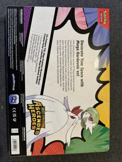 Pokemon Ascended Heroes Premium Poster Collection Mega Gardevoir SEE DESCRIPTION - Image 2