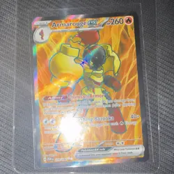 Pokemon Armarouge EX Full Art Ultra Rare Holo SV04 Paradox Rift 218/182 260 HP - Image 1