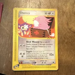 Pokemon Chansey Expedition Base Set 072/165 Uncommon Regular Basic 90 HP - Image 1