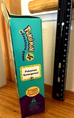 VTG Pokemon Jr Adventure Game 1999 Open Box complete - Image 4