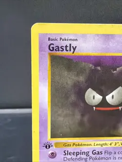 Pokemon TCG Gastly Shadowless 1st Edition Base Set Common 50/102 LP - Image 2