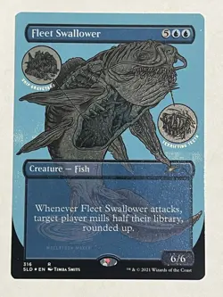 Fleet Swallower NM Etched Foil Secret Lair MTG - Image 1