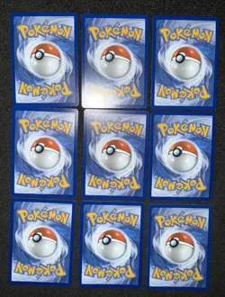 Pokemon 30th Anniversary First Partners Illustration Collection IR Set Of Nine - Image 2