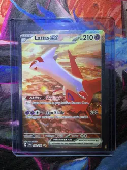 Pokemon Latias ex Special Illustration Rare Holo Sv08 Surging Sparks 239/191 EN - Image 1