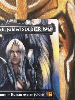 Sephiroth, Fabled SOLDIER 0317 Borderless Final Fantasy Regular MTG - NM/M 🔥 - Image 2