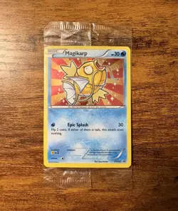 Pokemon TCG Magikarp XY 143 Holo Black Star Promo Sealed - Image 1