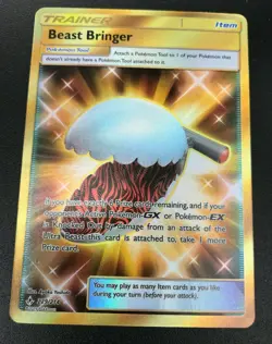 Beast Bringer SECRET RARE FULL ART 229/214 Pokemon SM Unbroken Bonds NM 2019 - Image 1