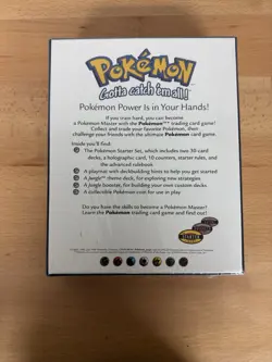 1999 Pokemon Base Set Starter Gift Box FACTORY SEALED!! Jungle Booster , Deck ++ - Image 3