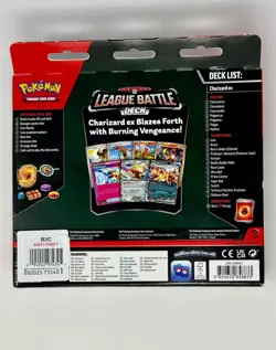 Pokemon TCG: Charizard Ex League Battle Deck - New and Sealed - Image 2