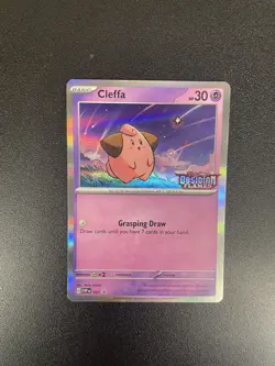 Pokemon Scarlet & Violet Promo Cleffa 037/225 - Image 1