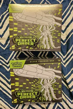 Pokemon TCG Perfect Order Elite Trainer Box ETB Lot of 2 SEALED - Image 1