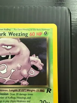 MP Pokemon Dark Weezing Team Rocket 31/82 - Image 4