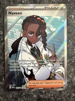 Naveen 112/088 - Perfect Order - Pokemon TCG - Full Art - PACK FRESH MINT - Image 1