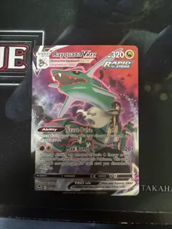 Pokemon TCG Rayquaza VMAX Holo Ultra Rare - Image 2