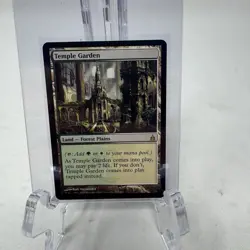 Magic The Gathering Ravnica City Of Guilds Temple Garden #284/306 NM MTG TCG CCG - Image 1