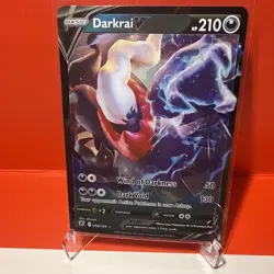 DARKRAI V 098/189 HOLO V RARE ASTRAL RADIANCE POKEMON HOLO LP - Image 1