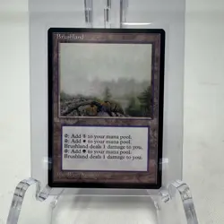 Magic The Gathering Ice Age Brushland MTG TCG CCG NM - Image 1