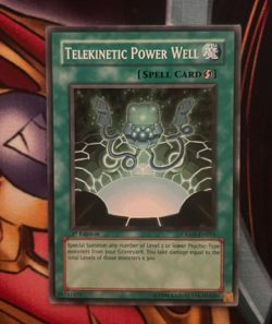 Yugioh! - 2X, Telekinetic Power Well, 1st Edition, CRMS-EN055 - Image 5