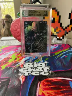2025 ONE PIECE TCG LEGACY OF THE MASTER #OP10-082 KUZAN (SP) BGS 10 - Image 1