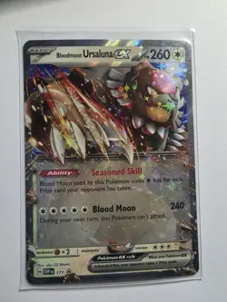 SV: Scarlet & Violet Promo Cards #177 Bloodmoon Ursaluna ex - Image 1