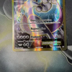 Pokemon Card Mewtwo Ex 103/108 GOLD XY Evolutions - Image 3