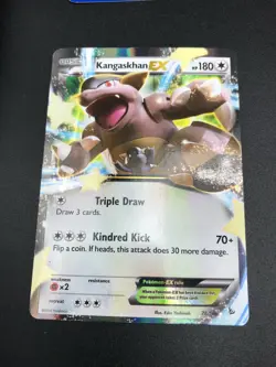 Kangaskhan EX ULTRA RARE 78/106 XY Flashfire Pokemon card TCG NM HOLO 2014 - Image 1