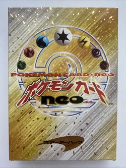 Japanese Pokemon Card Neo Genesis Starter Deck Pack Theme Japan Box Inserts Only - Image 2