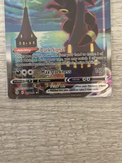 Pokemon TCG Umbreon VMAX Alt Art Holo Secret Rare Card Evolving Skies 215/203 NM - Image 4