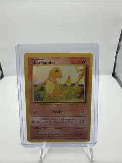 Charmander - Base Set - 46/102 - Common - Vintage Pokemon Card - Image 1